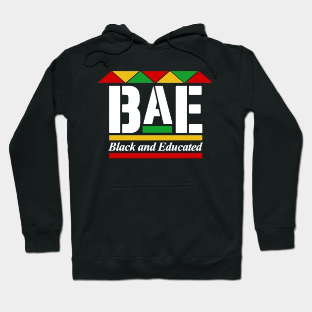 BLACK AND EDUCATED Hoodie by DEWArt